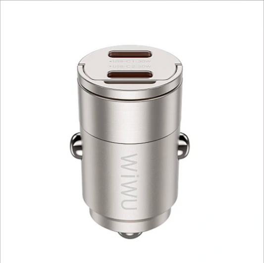 Wiwu Carregador de carro 30W 2IN1 Nano