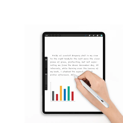Caneta Stylus Inteligente para iPad com Palm Rejection